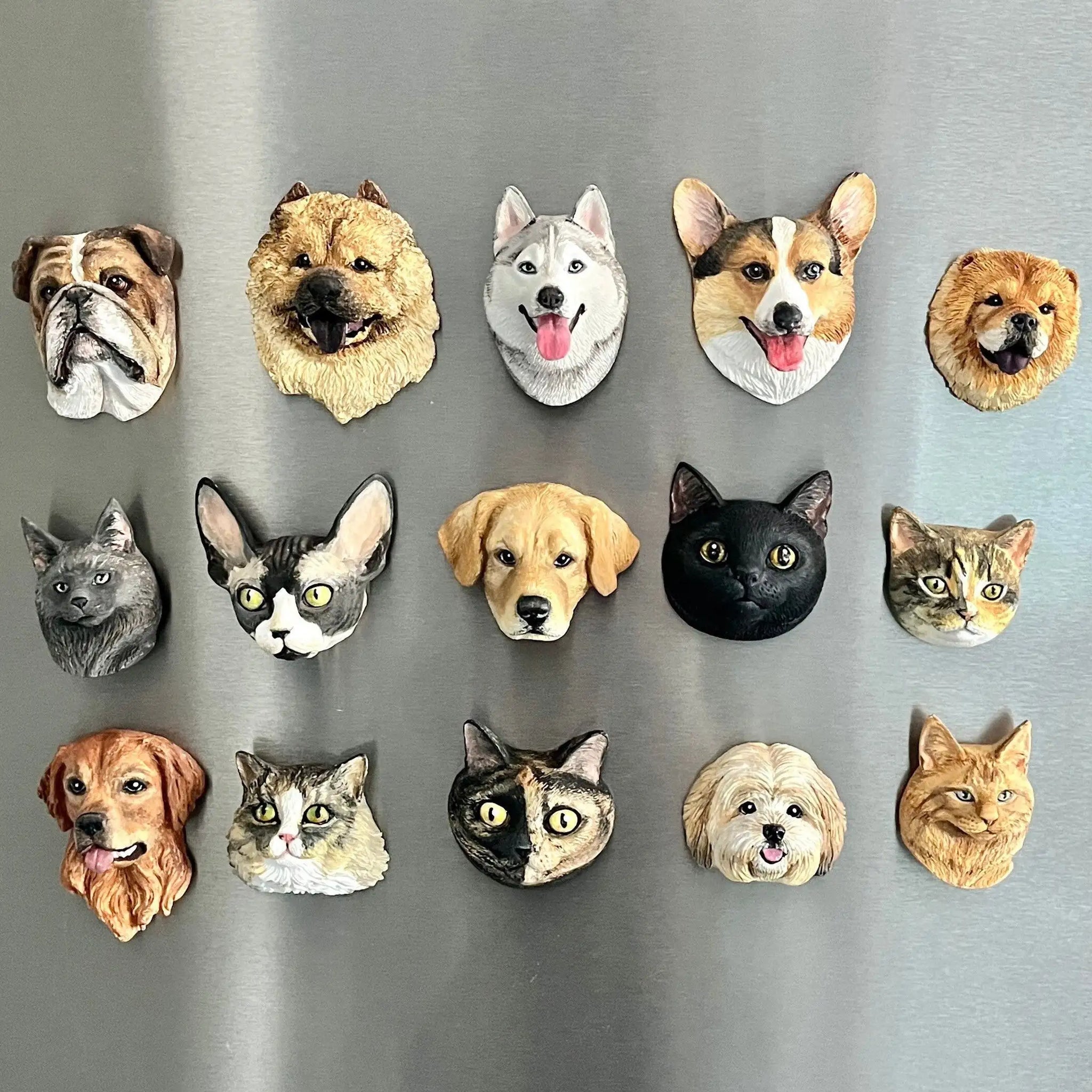 Pet Head Magnet – Bring Your Furry Friend to Life!